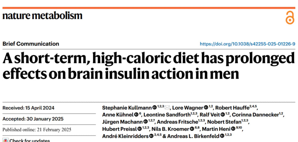 Eating "junk" food for 5 consecutive days, the brain faces long - term crisis