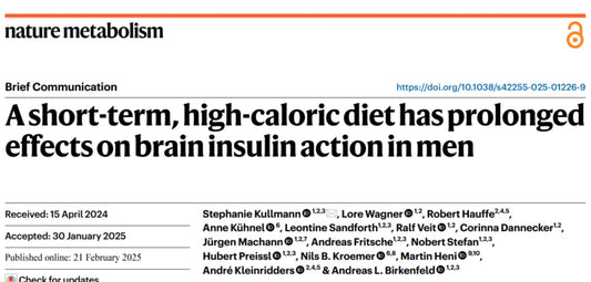 Eating "junk" food for 5 consecutive days, the brain faces long - term crisis