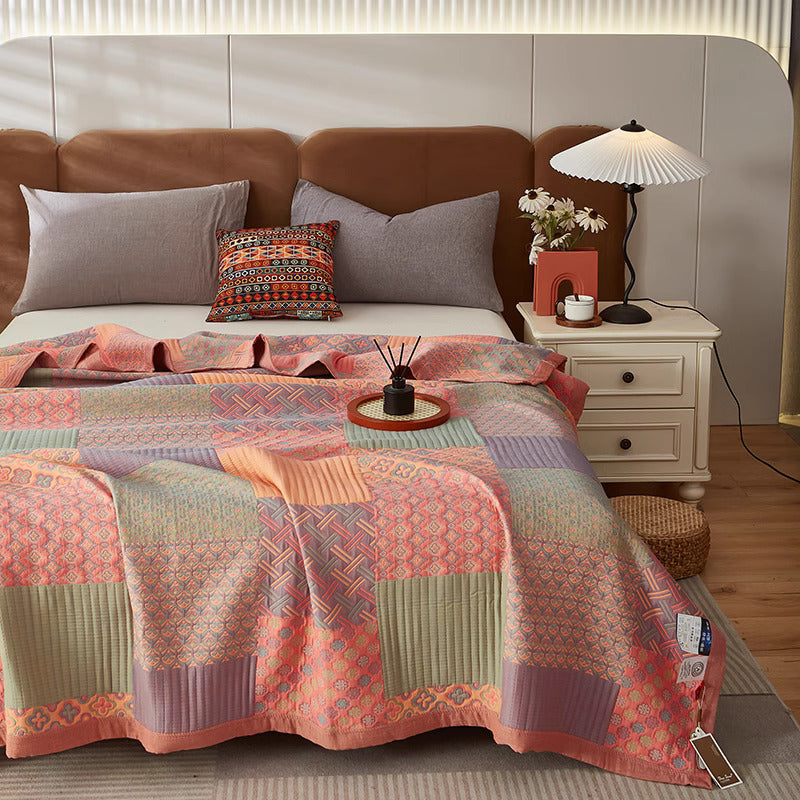 Double-Layer Organic Cotton Blankets
